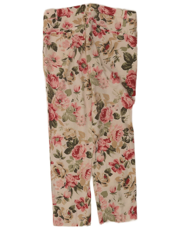 Женские укороченные брюки Seventy IT 44 Medium W30 L26 Разноцветный цветочный принт