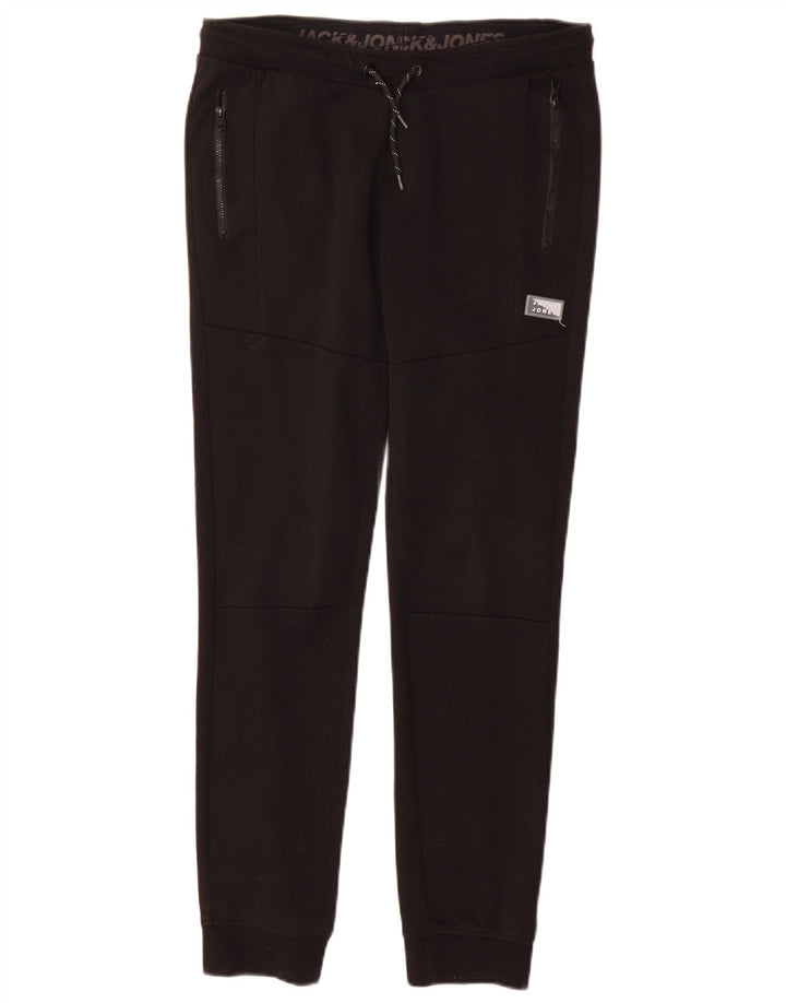Спортивный костюм Jack & Jones для мальчиков, брюки для бега, 13–14 лет, черный полиэстер