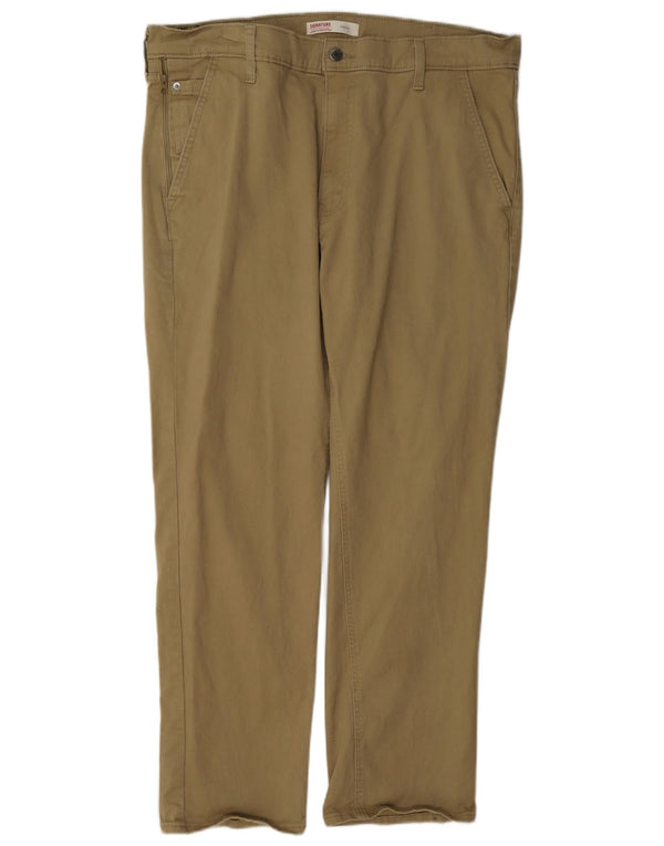 Мужские брюки-чиносы Levi's Signature W38 L32, хлопок цвета хаки