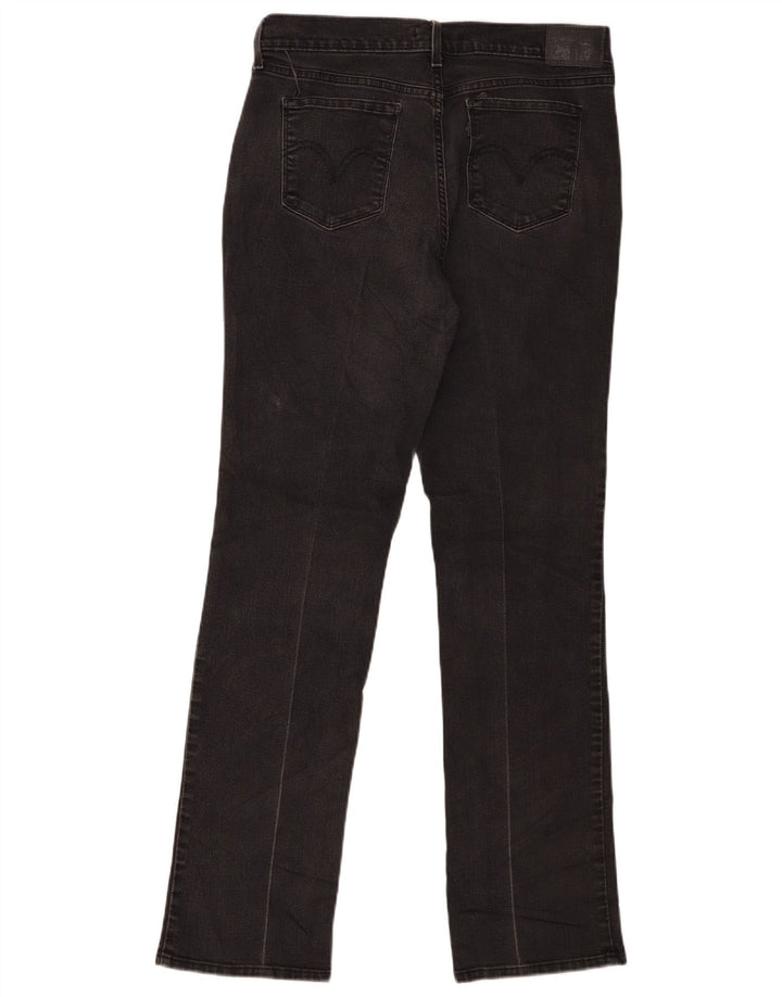 Женские прямые джинсы Levi's 505 W30 L32, черный хлопок