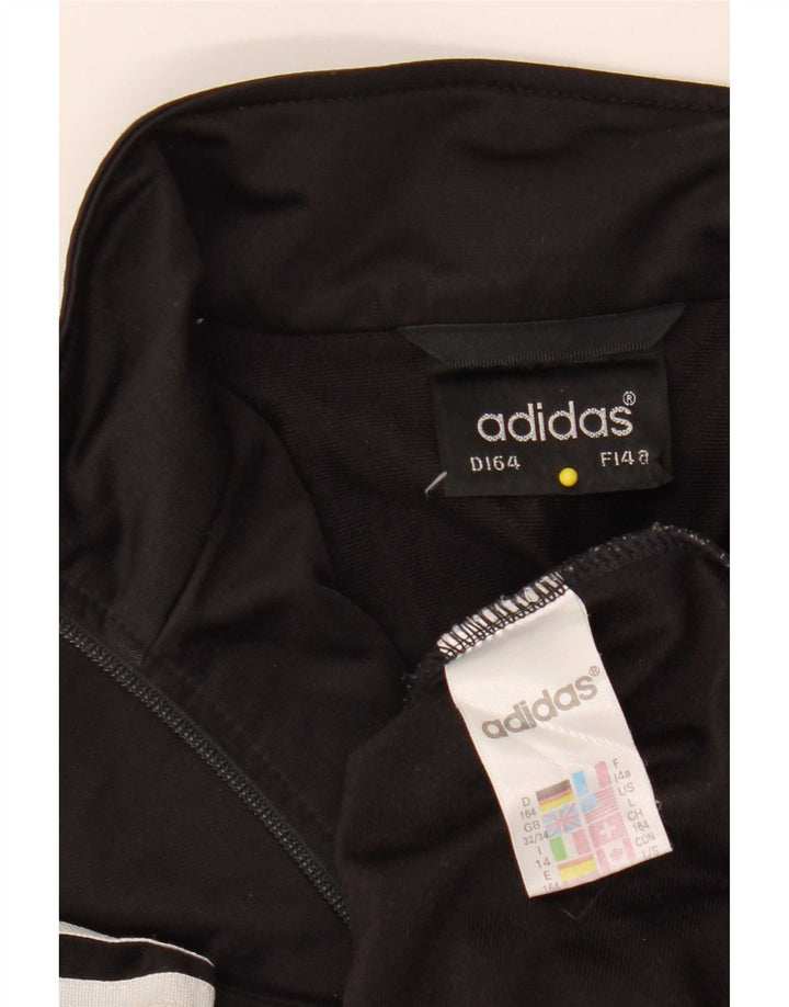 Спортивный костюм Adidas для мальчиков 13-14 лет, черный полиэстер