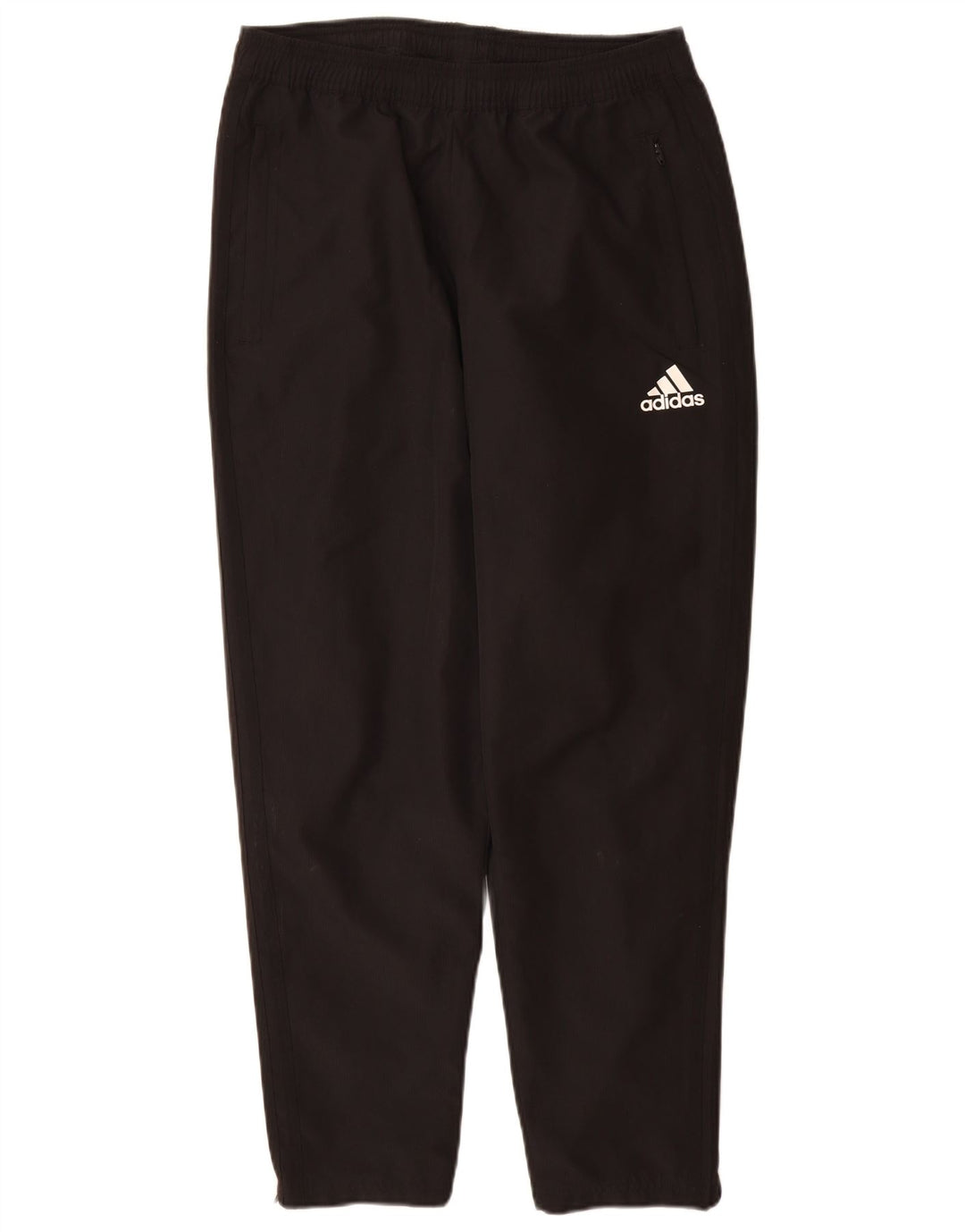 Мужские спортивные брюки Adidas Climalite, средний черный полиэстер