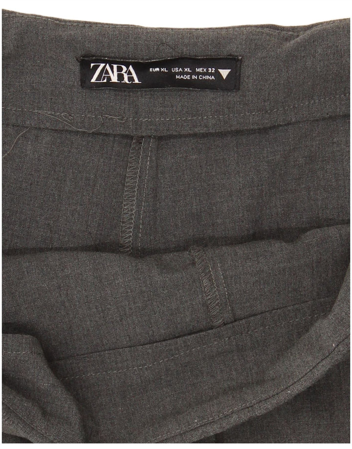 Женские шорты Zara XL W36 Серые