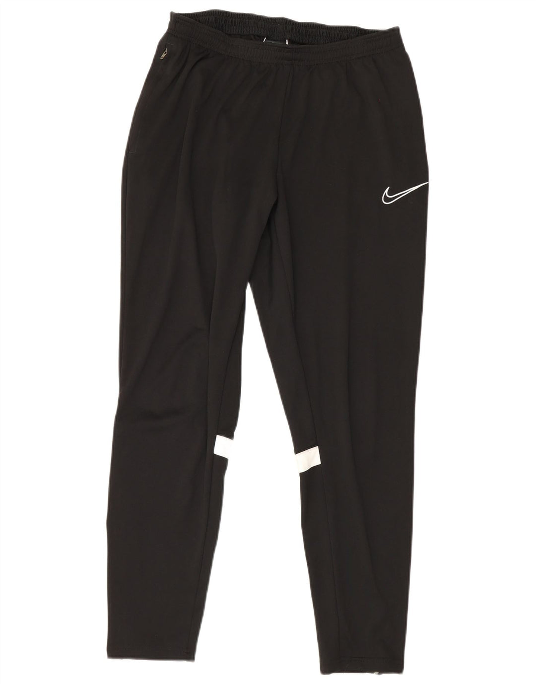 Мужские спортивные брюки Nike Dri Fit, большие черные полиэстер с цветными блоками
