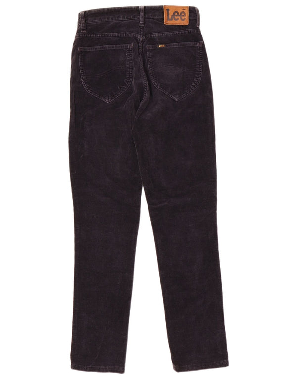 Lee Mens Florida Slim Вельветовые брюки W30 L31 Темно-синий хлопок