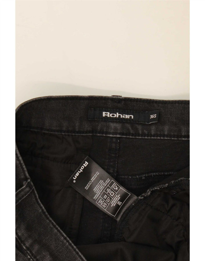 Rohan Мужские прямые джинсы W36 L29, черный хлопок