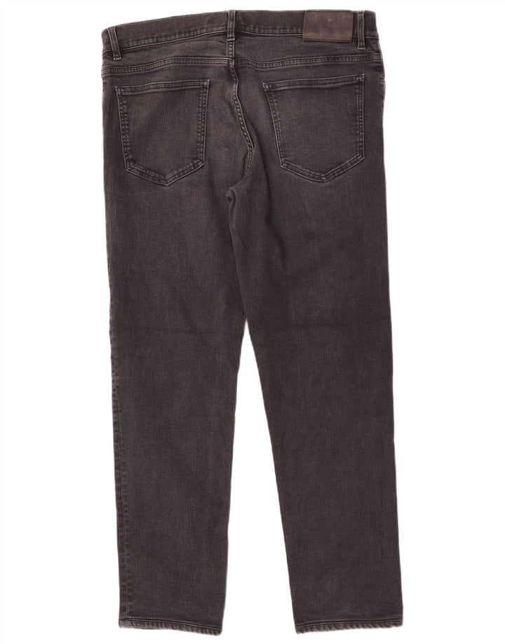 Мужские прямые джинсы Trussardi W34 L29 серые, хлопок