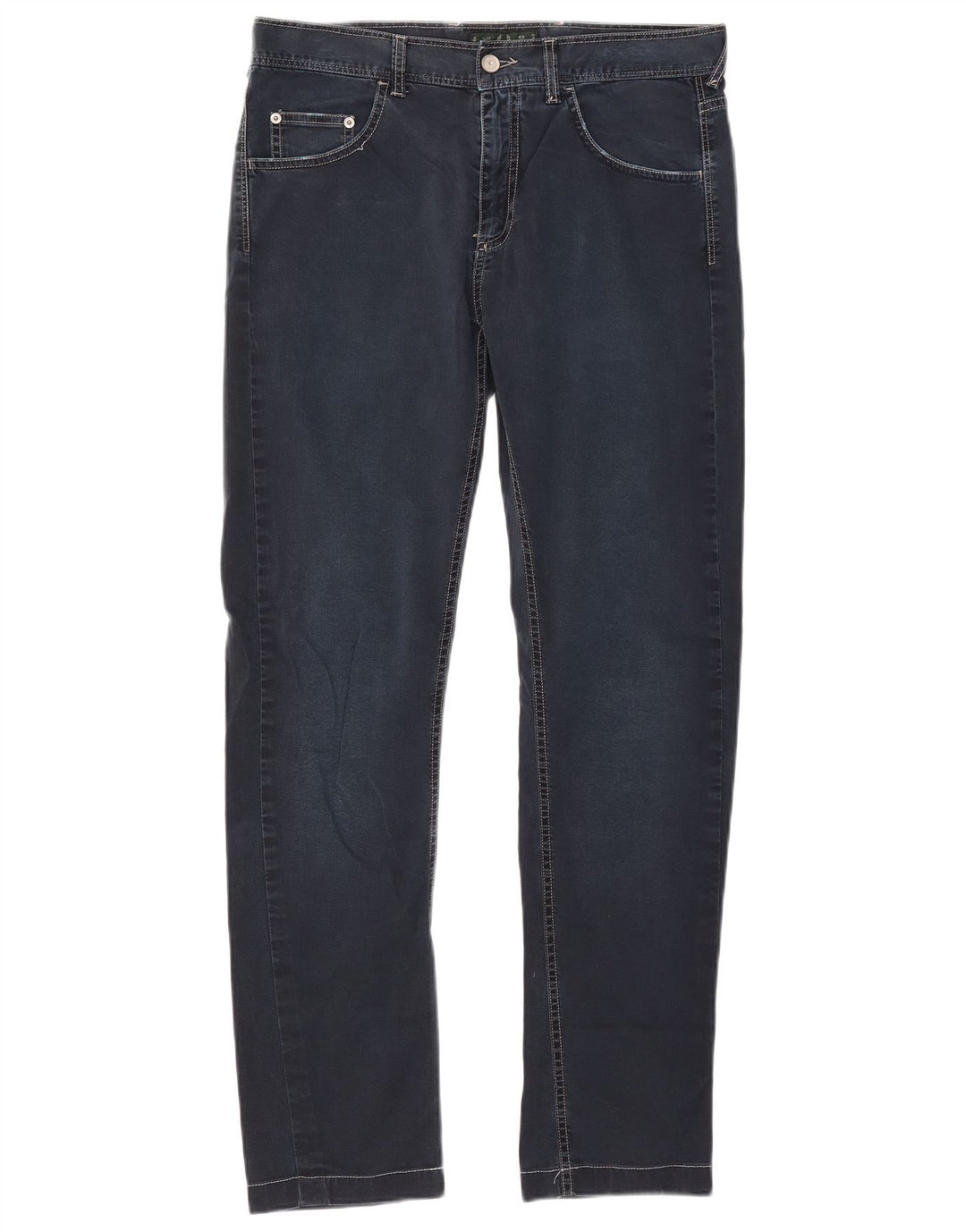 Мужские узкие джинсы Fred Perry IT 48 Medium W33 L30 Темно-синий хлопок