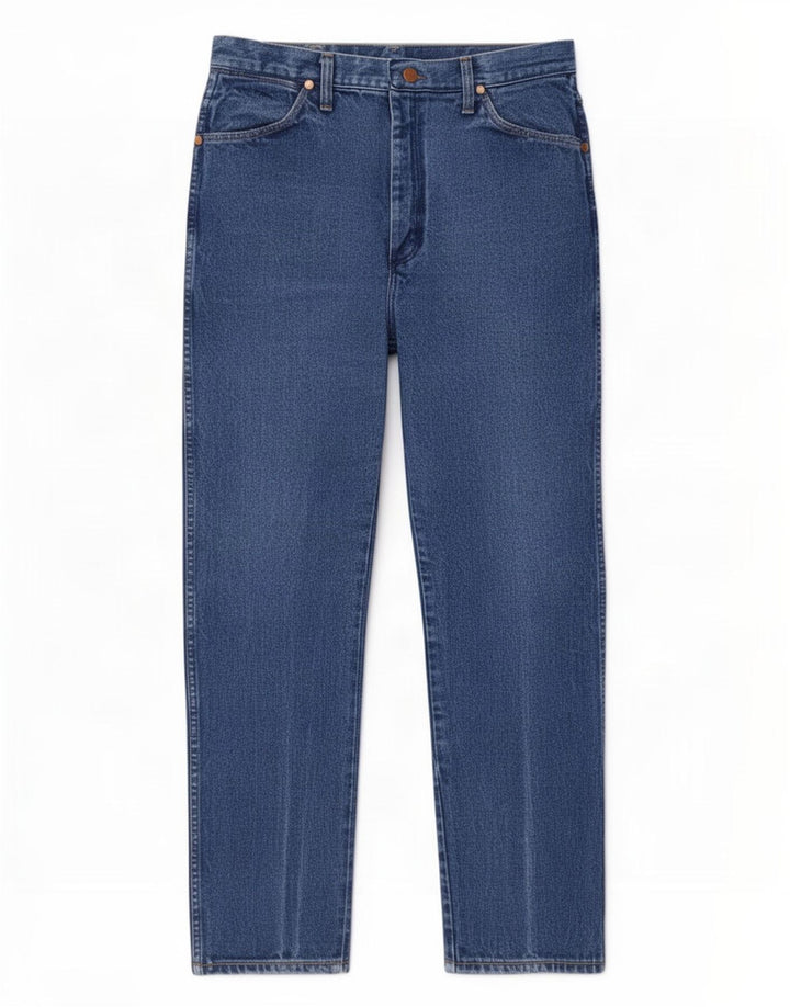 Джинсы мужские прямые Wrangler W28 L30 синие