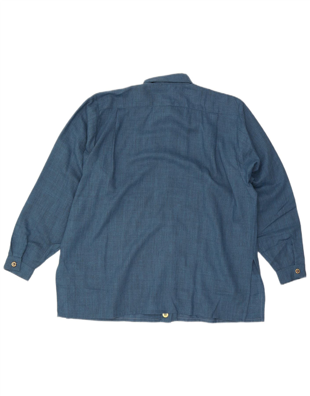 Рубашка женская оверсайз Cinzia Rocca IT 44 Medium Blue Wool