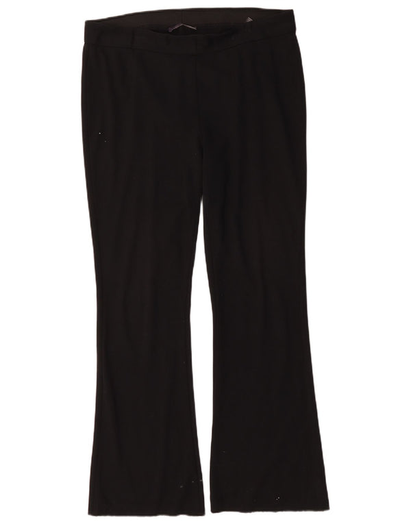 Женские повседневные брюки Marks & Spencer Bootcut UK 16, большие W36 L31, черные