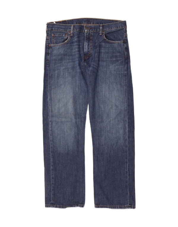 Мужские широкие джинсы Levi's 569 W34 L32 синие, хлопок