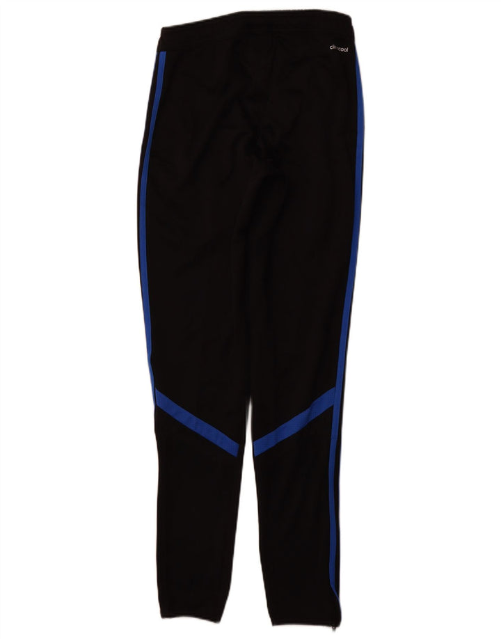 Женские спортивные брюки ADIDAS Climacool UK 6 XS, черные с цветными блоками