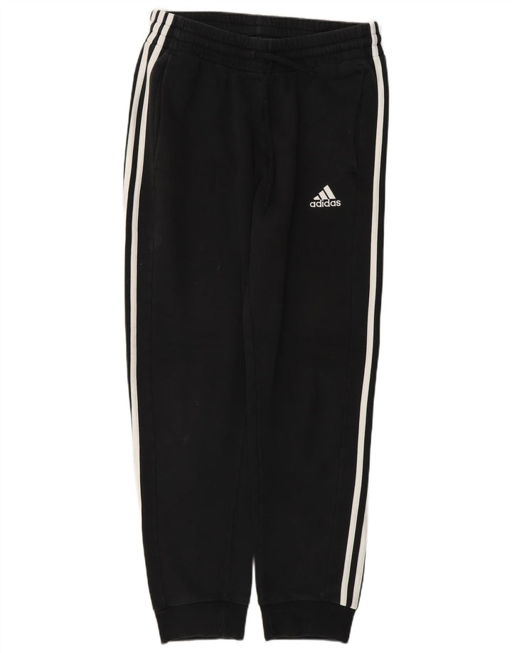 Мужские спортивные брюки Adidas Joggers среднего черного цвета из хлопка