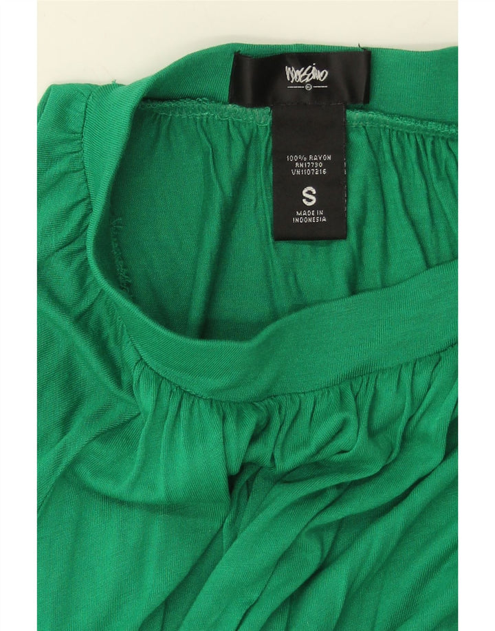 MOSSIMO Womens A-Line Skirt Small W27 Green Rayon Vintage Mossimo and Second-Hand Mossimo from Messina Hembry 