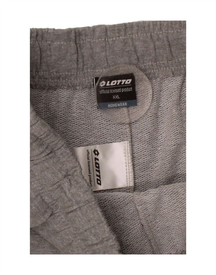 LOTTO Mens Sport Shorts 2XL  Grey Cotton Vintage Lotto and Second-Hand Lotto from Messina Hembry 