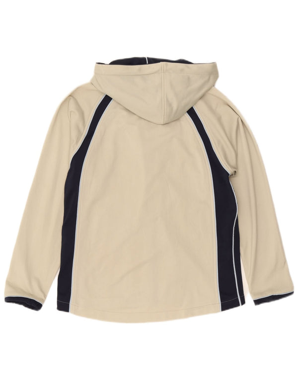 Мужской свитер с капюшоном на молнии Asics, средний, бежевый, цветных блоков