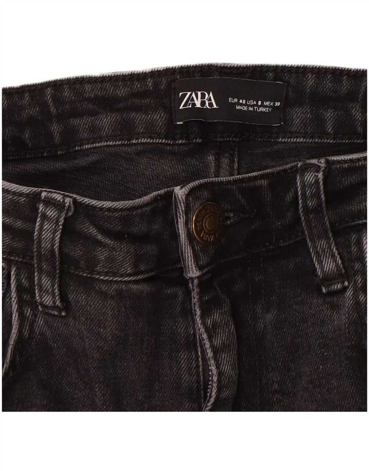 Женские узкие джинсы Zara EU 40 Medium W30 L27 Серые