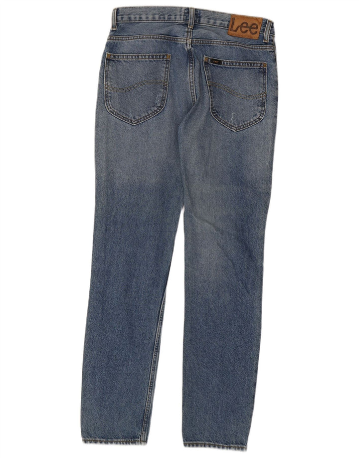 Женские узкие джинсы Lee Rider W30 L32, синий хлопок