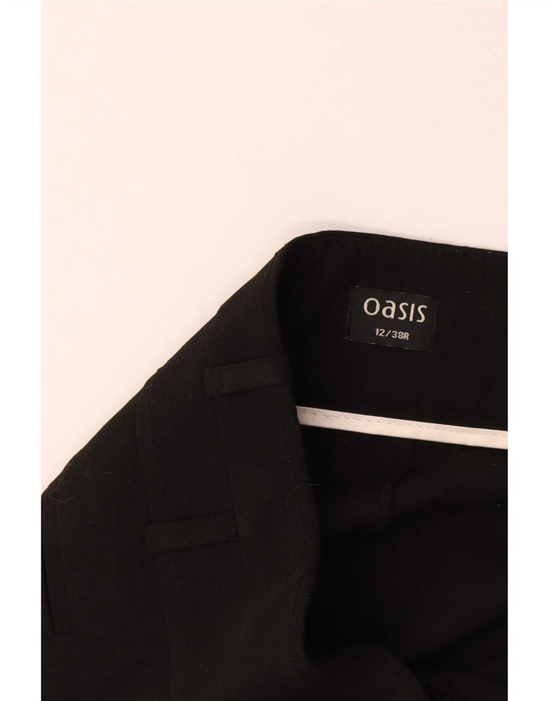 Женские повседневные брюки Oasis Bootcut UK 12, средние W34 L29, черный полиэстер
