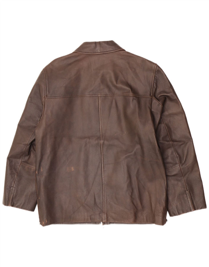 Мужская кожаная куртка Conbipel IT 48 Medium Brown