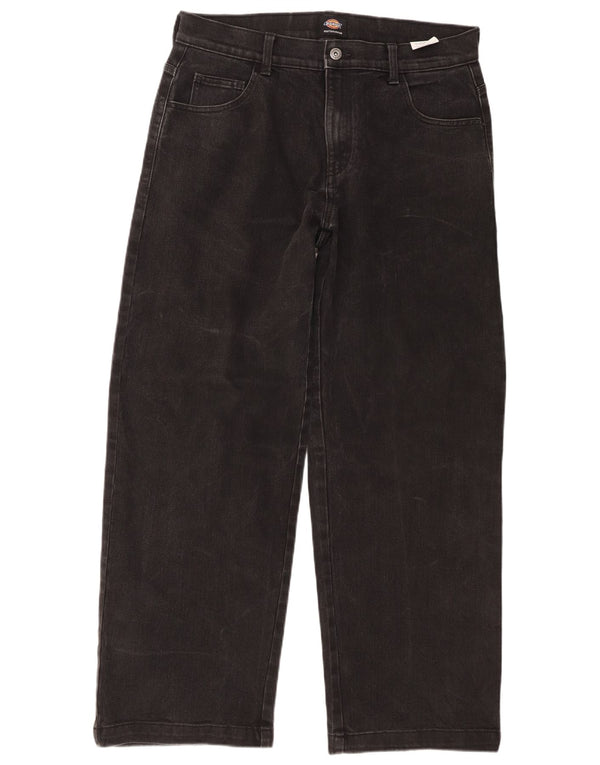 Мужские свободные джинсы Dickies для скейтбординга W33 L32, черный хлопок