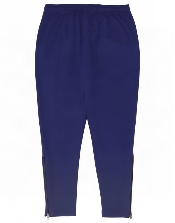 Мужские спортивные брюки Adidas Climalite XL темно-синие из полиэстера