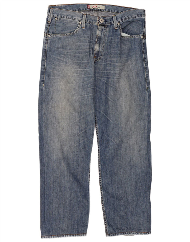 Мужские свободные джинсы Levi's 503 W33 L28 синие