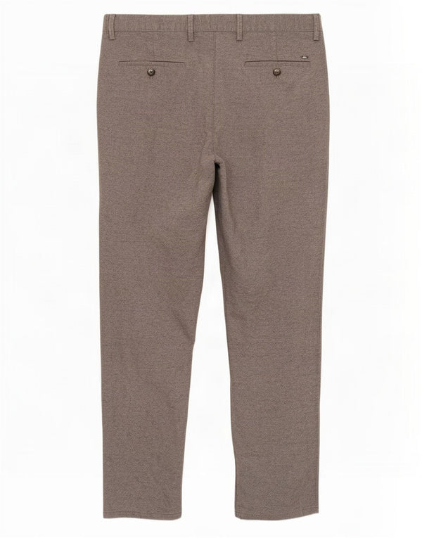 Мужские брюки-чиносы Massimo Dutti Slim Fit EU 44 Large W34 L28 Серые