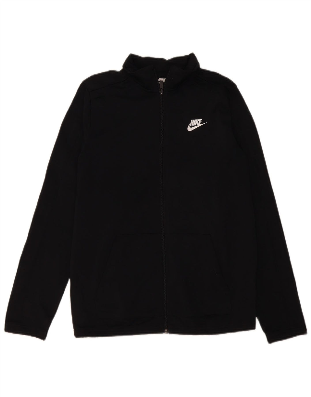 Спортивный костюм Nike для мальчиков, верхняя куртка 13–14 лет, XL, черный полиэстер