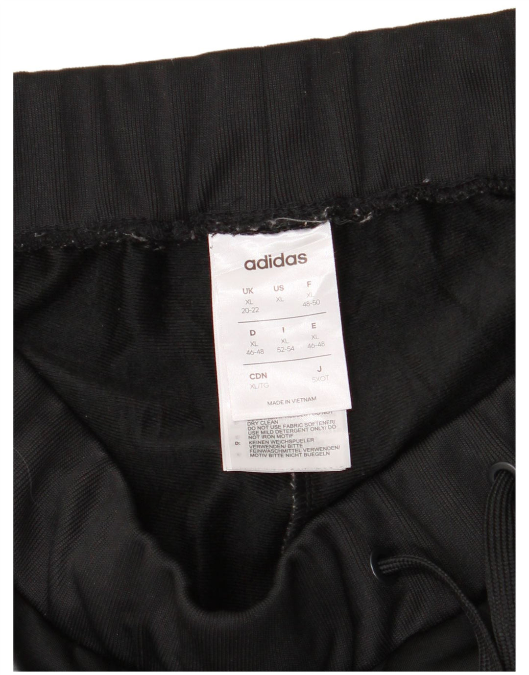 Женские спортивные брюки Adidas Joggers UK 20/22 XL, черный полиэстер
