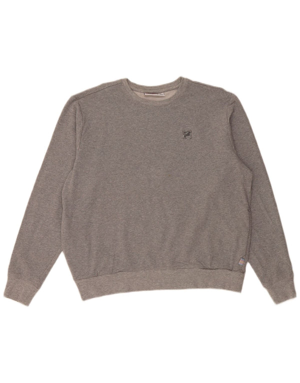 Женский свитер Fila UK 16, большой серый хлопок