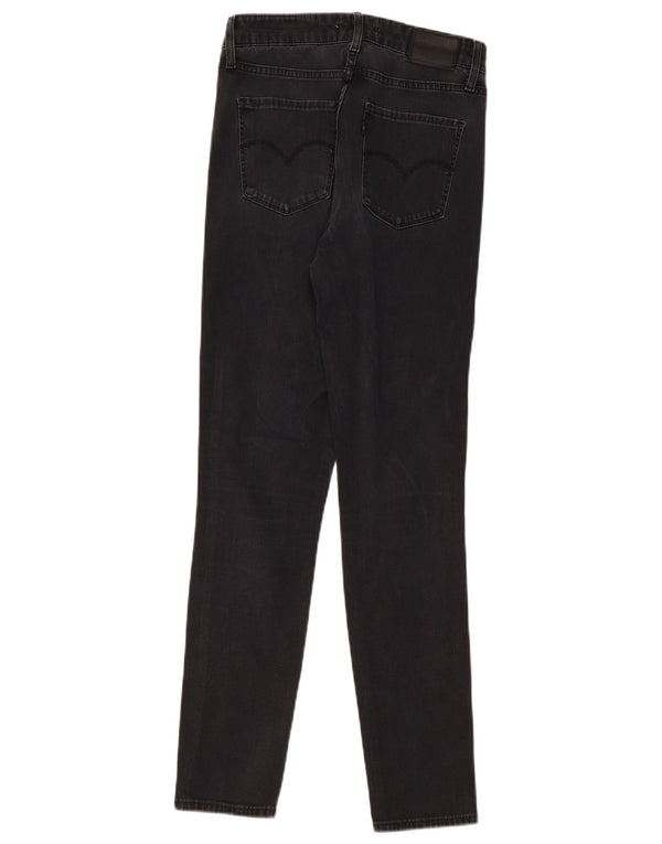 Женские джинсы скинни Levi's 721 с высокой посадкой W28 L30, черный хлопок