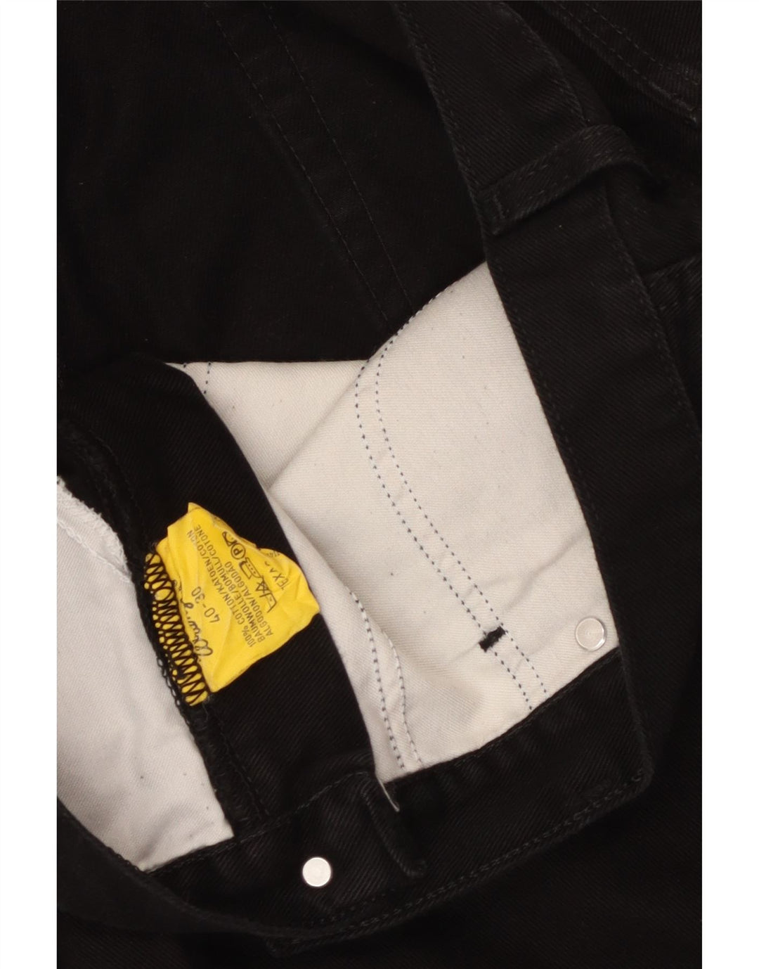 Мужские прямые джинсы WRANGLER Texas W40 L30, черный хлопок