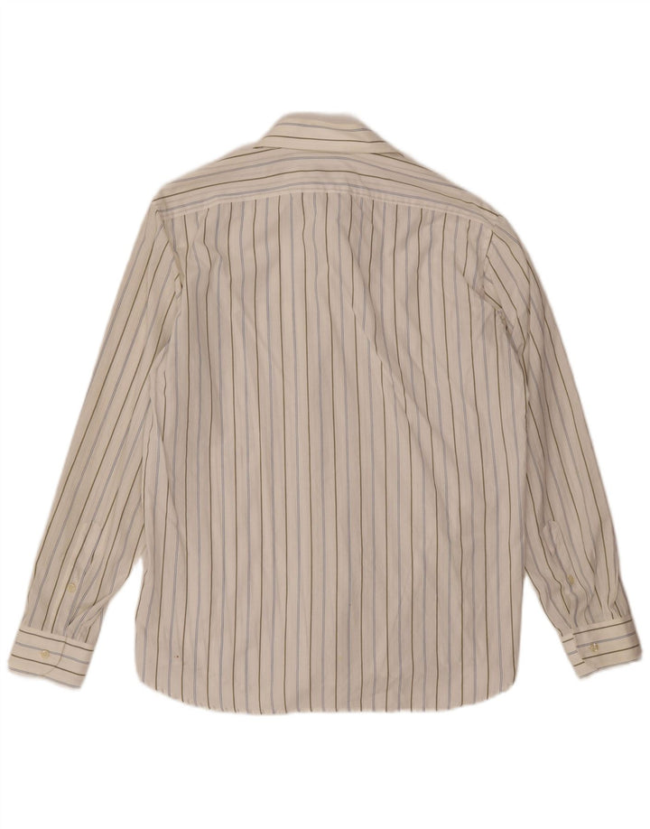 Мужская рубашка Cacharel, размер 15 3/4, средняя, белая полоска