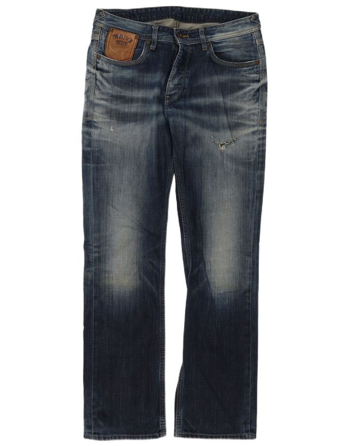 PEPE Jeans Мужские Bootcut W34 L34 Синий хлопок