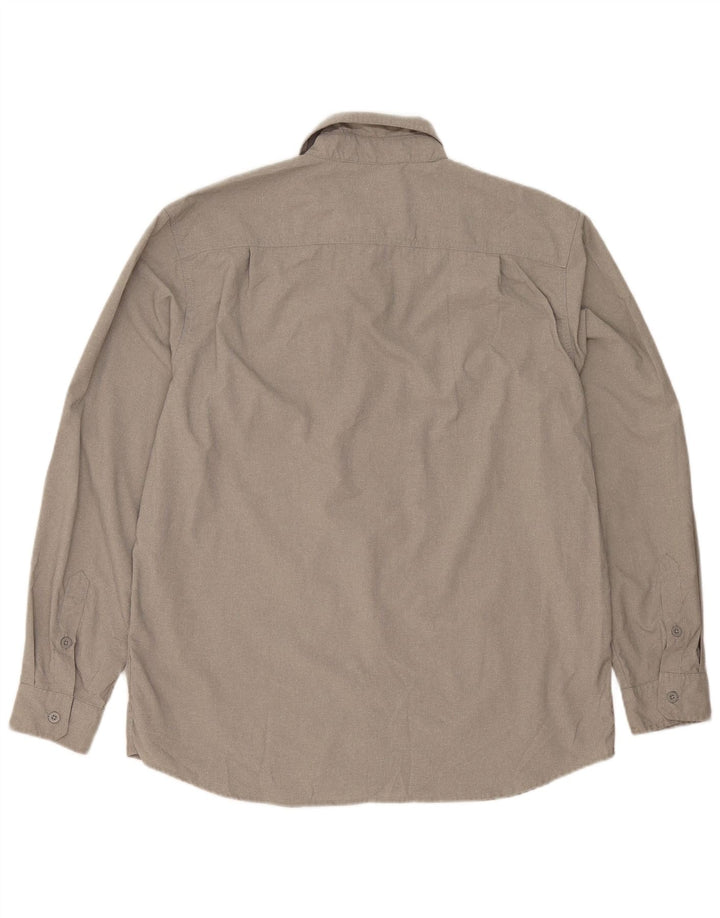 Мужская рубашка свободного кроя Carhartt, большая серая, полиэстер