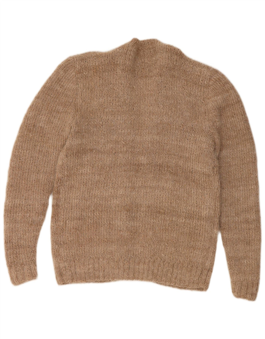 Женский открытый кардиган VINTAGE UK 14, большой бежевый