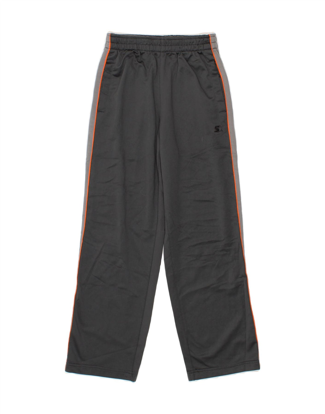 STARTER Boys Tracksuit Trousers 10-11 Years Large Grey Colourblock Vintage Starter and Second-Hand Starter from Messina Hembry 
