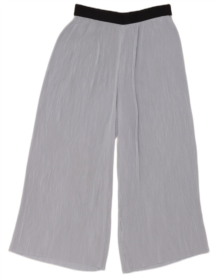 Женские брюки-капри Zara, маленькие W26 L22, синие, полиэстер