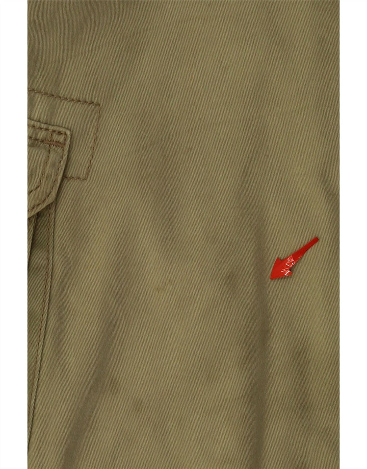 LEE Mens Wyoming Cargo Shorts W34 Large  Khaki Cotton