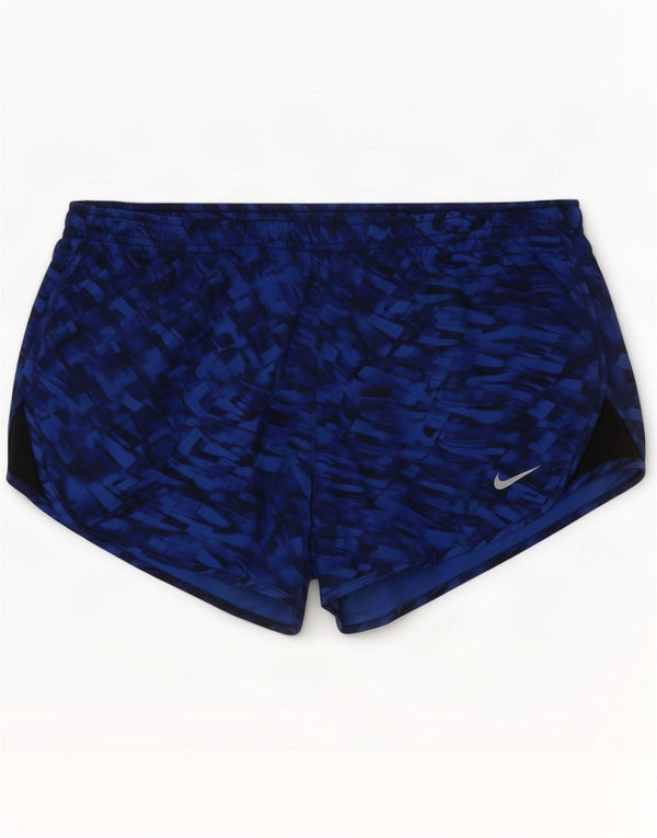 Женские спортивные шорты Nike UK 14 Medium Blue Geometric Sports