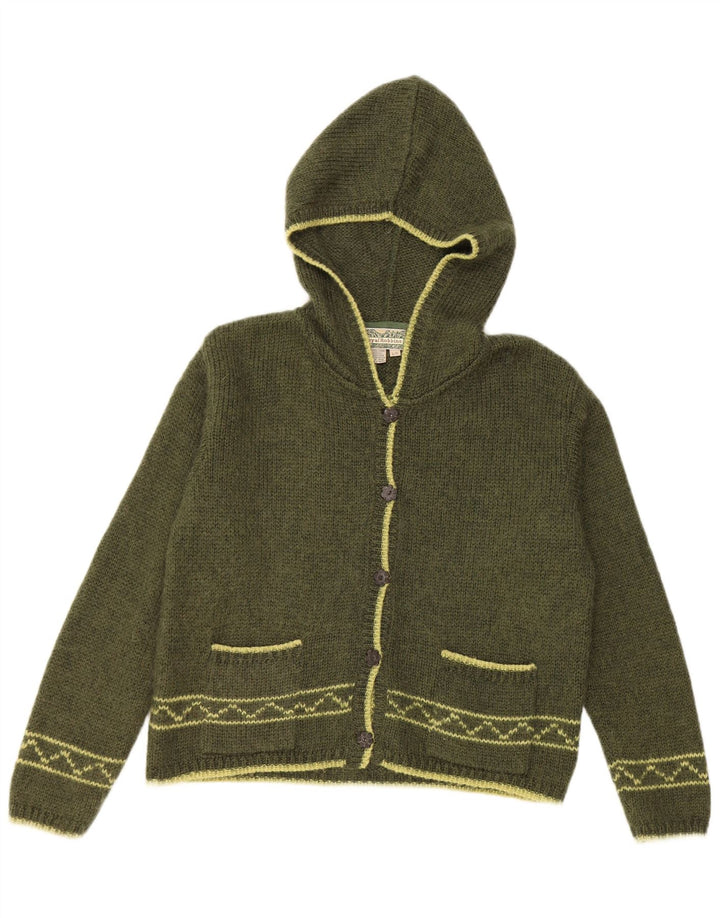Женский кардиган с капюшоном ROYAL ROBBINS UK 16, большой зеленый Fair Isle