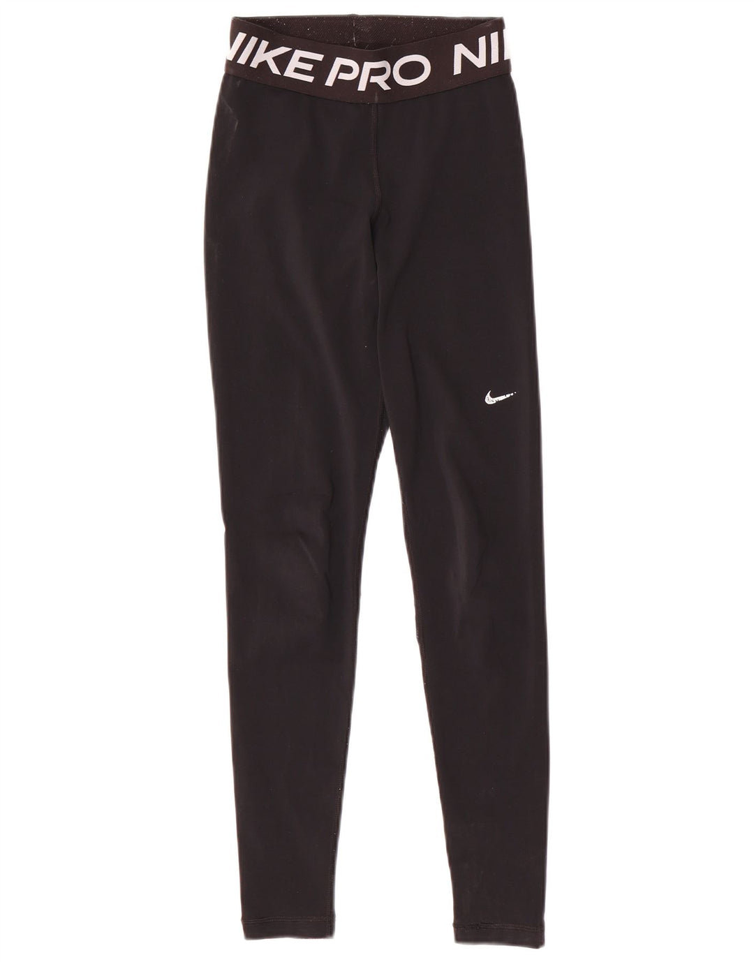 Женские леггинсы с рисунком NIKE Dri Fit UK 6 XS, черные