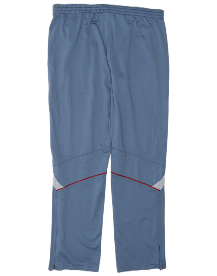 ADIDAS Mens Tracksuit Trousers UK 40/42 Medium  Blue Colourblock Polyester
