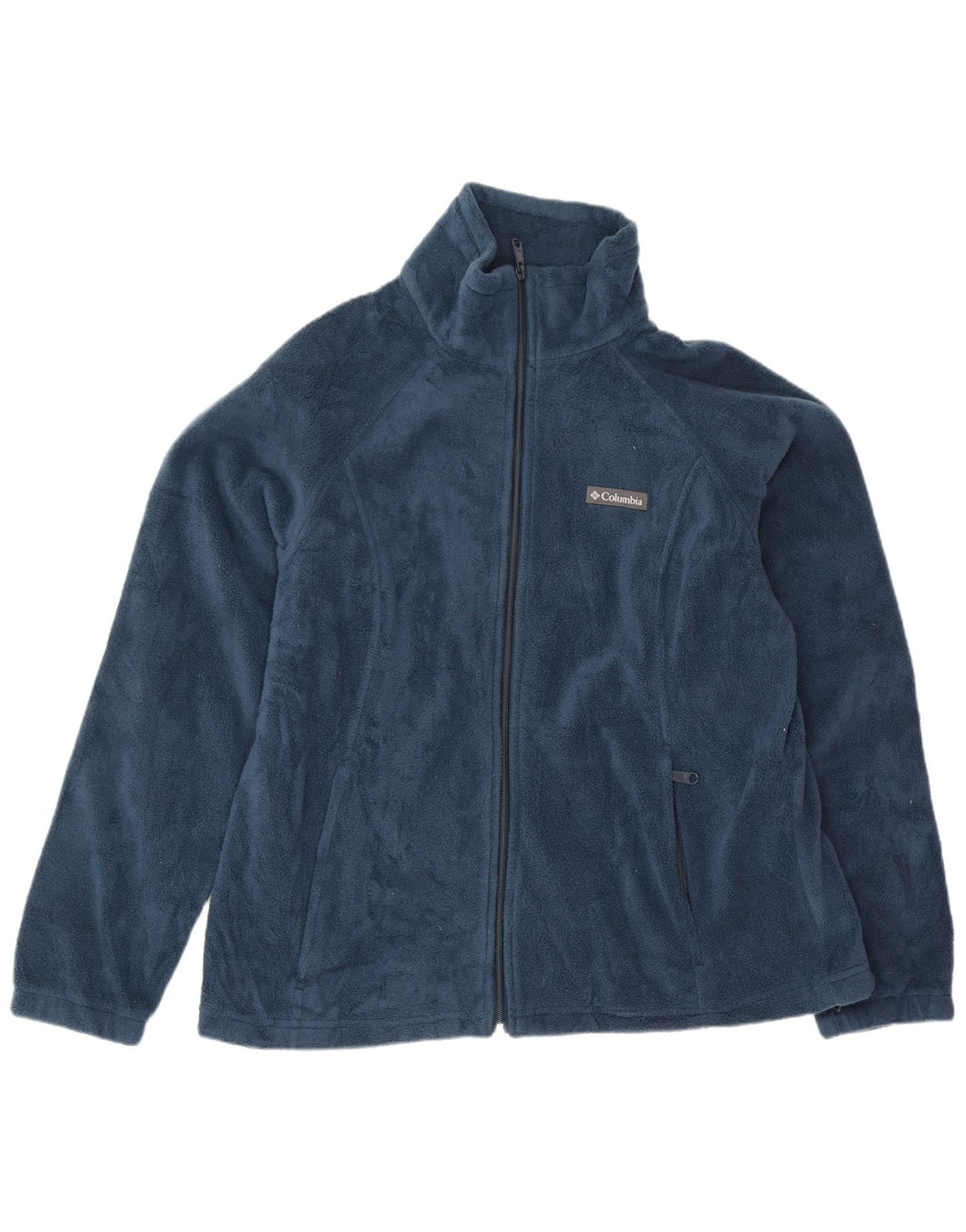 Мужская флисовая куртка Columbia UK 42 XL темно-синяя полиэстер