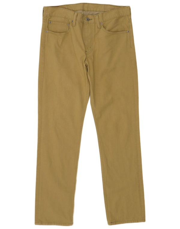 Мужские джинсы Levi's Slim 511 W34 L32 хаки, хлопок