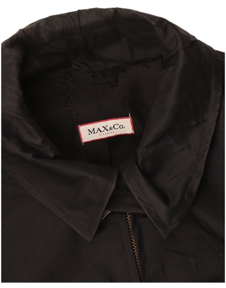 Женское пальто Max & Co. UK 12, средний черный