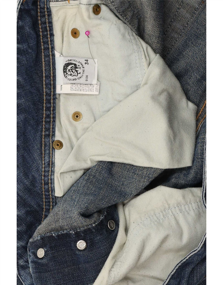 Мужские джинсы Diesel Bootcut W34 L32, синие, хлопок