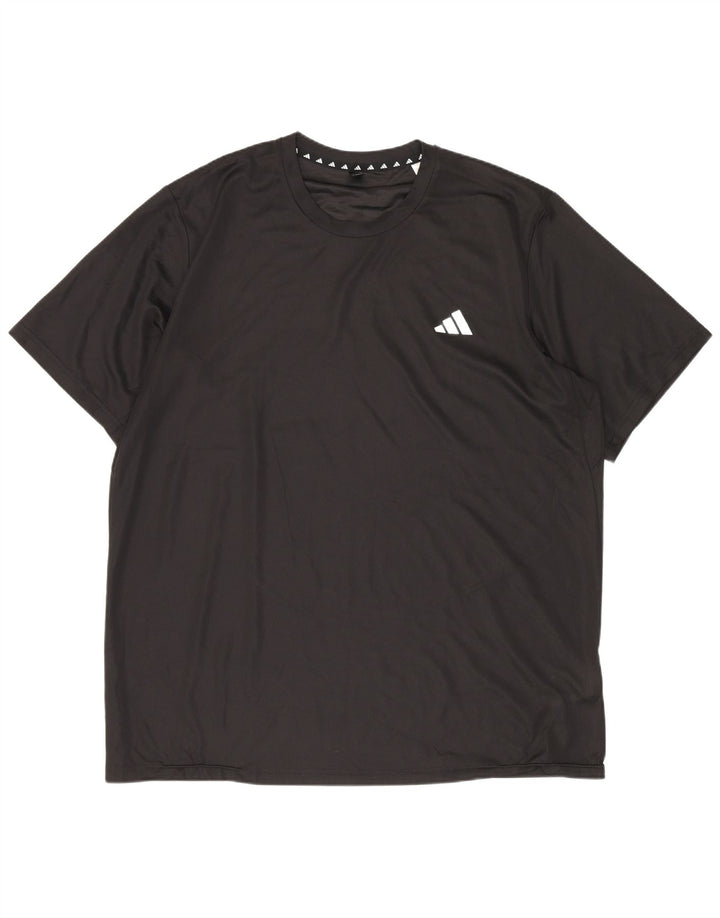 Мужская футболка Adidas Aeroready Top XL, черный полиэстер